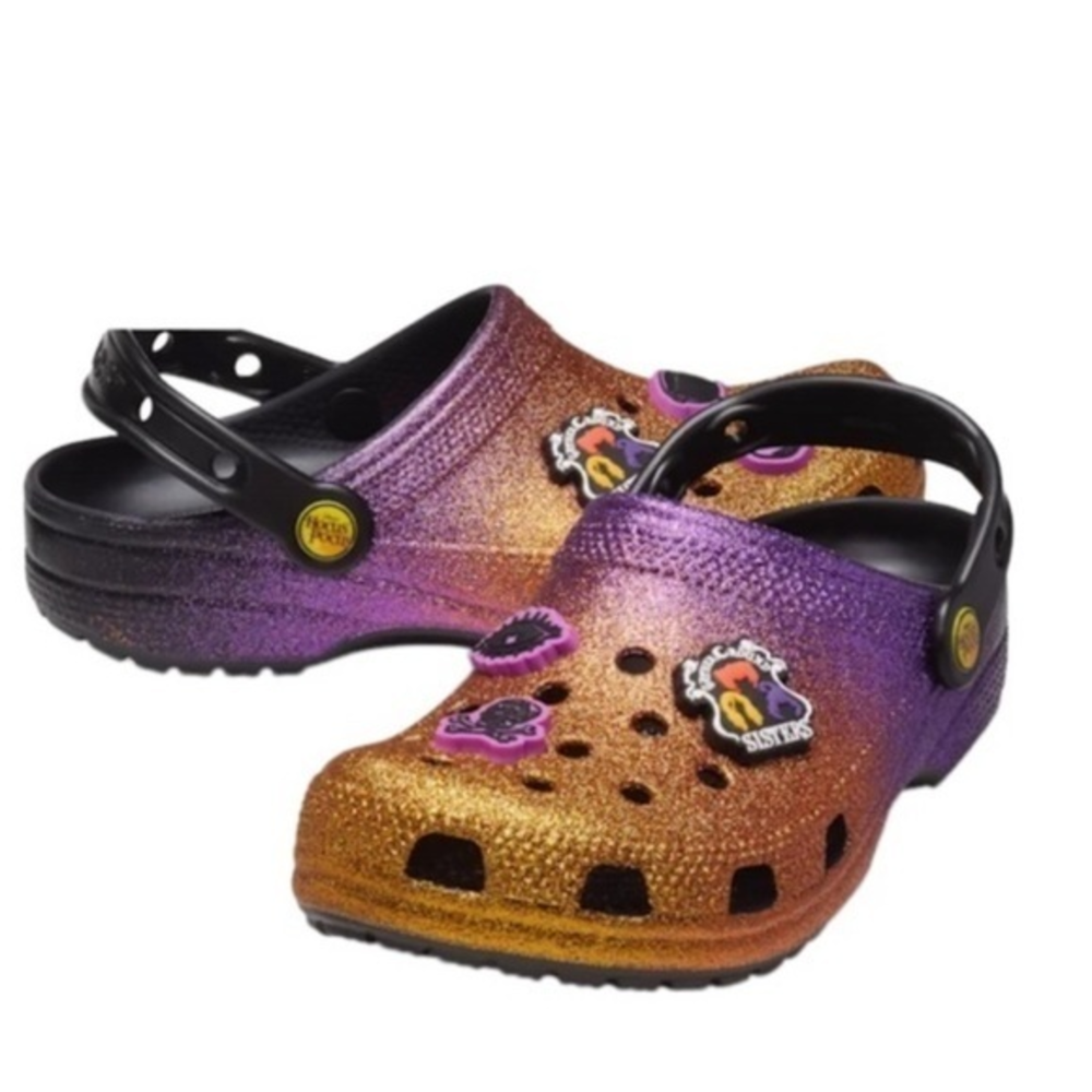 Classic‎ Disney Hocus Pocus Halloween Clog Slip On Shoes Size 8 NEW/NWT